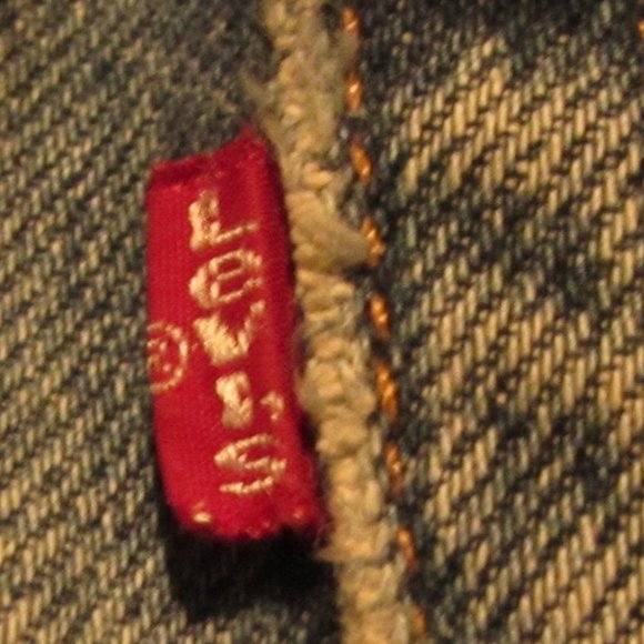 VINTAGE LEVIS 550 RELAXED FIT MADE IN USA SIZE 33 - Picture 7 of 8